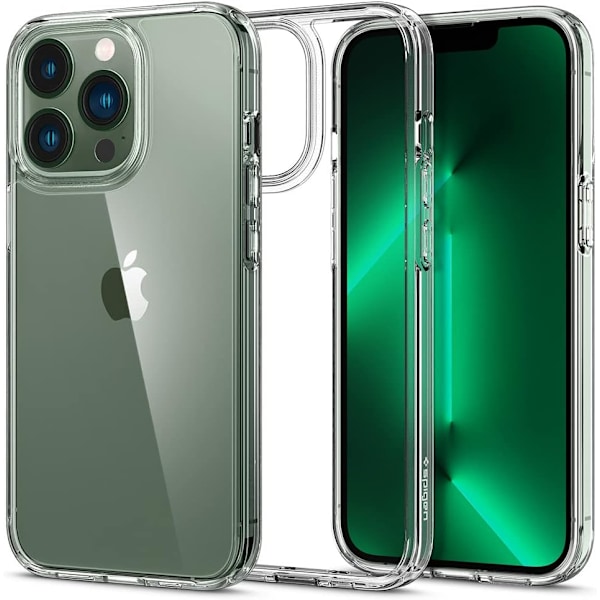 Ultra Hybrid [Keltaisuutta estävä teknologia] Suunniteltu iPhone 13 Pro -kotelolle (2021) - Kristallinkirkas Kristallinkirkas