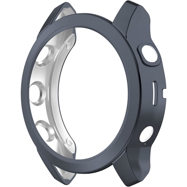 Etui Kompatibelt med Garmin Fenix 7S Etui Skærmbeskytter, Blødt TPU Belagt Beskyttelsesetui Beskyttelsesramme til Garmin Fenix 7S/7S Solar/7