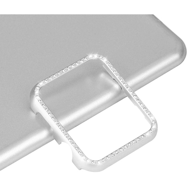 Kompatibel med Apple Watch Case 38mm 42mm, Metal Bumper Beskyttelse