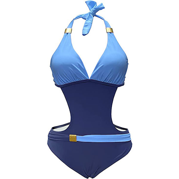 Kvinders Ét Stykke V-Hals Monokini Mave Kontrol Badedragt