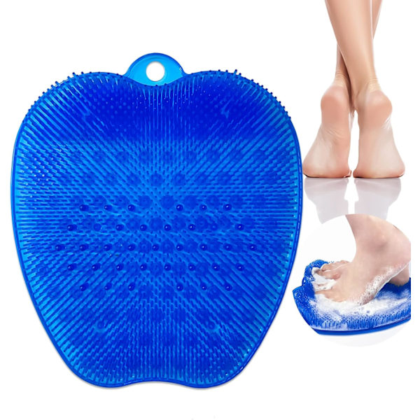 Duschfotmassageskrubber. XL större matta med halkfri