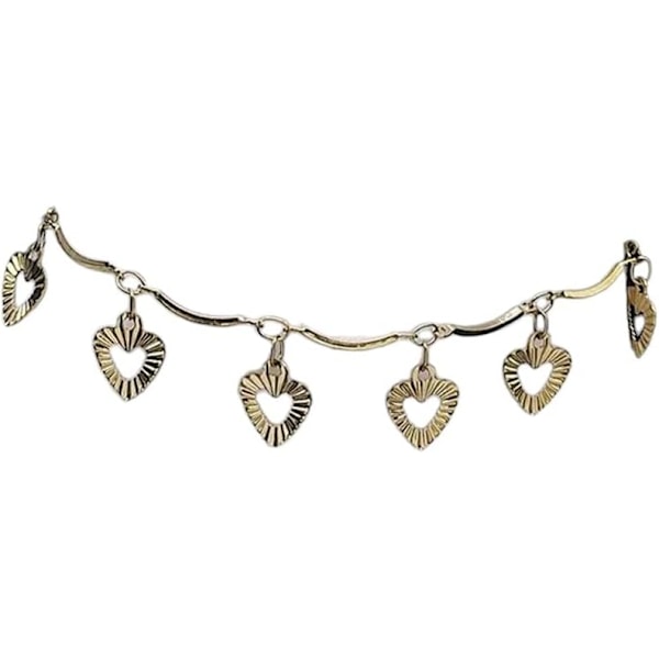 Nytt för mode 2024 Mode Hjärta fotlänk damer rostfritt stål sommar strand charm fotlänk armband smycken Tobillera modeaccessoarer