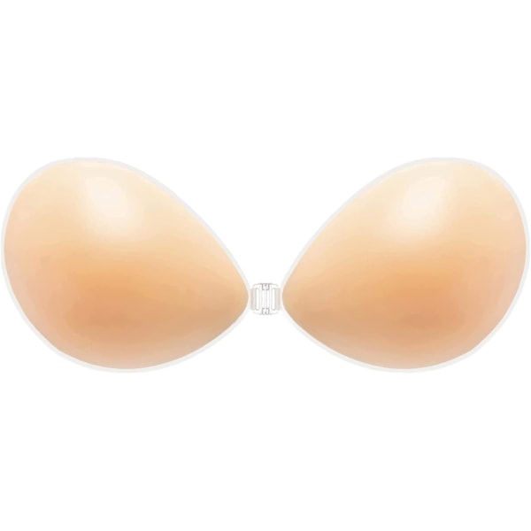 Selvklæbende BH Usynlig Sticky Strapless Push Up Rygløs