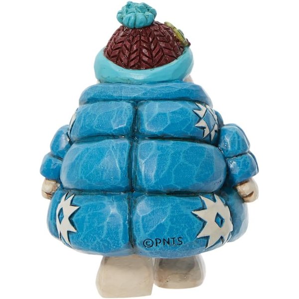Enesco Jim Shore Peanuts Snoopy Puffer Jacket Mini Figurine