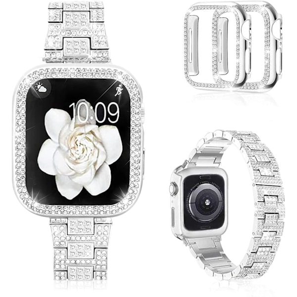 Kompatibel med Apple Watch Band 44 mm med fodral