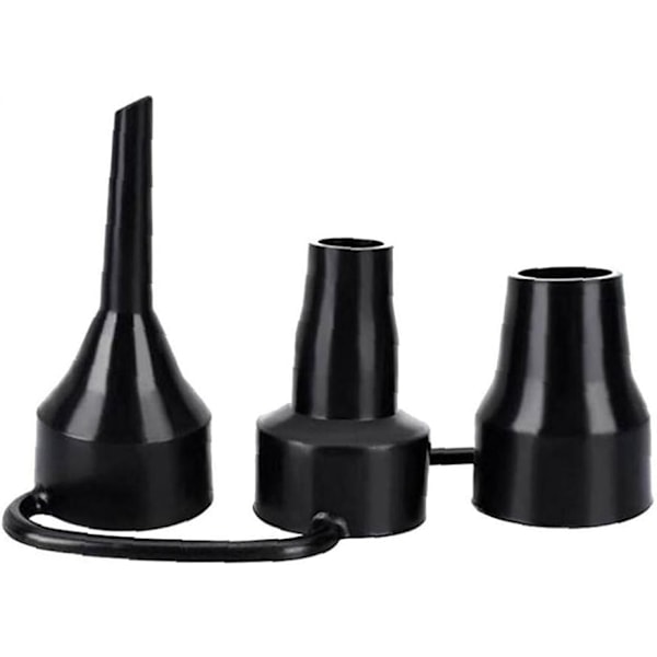 3-pack uppblåsbart set - Ersättningsmunstycken
