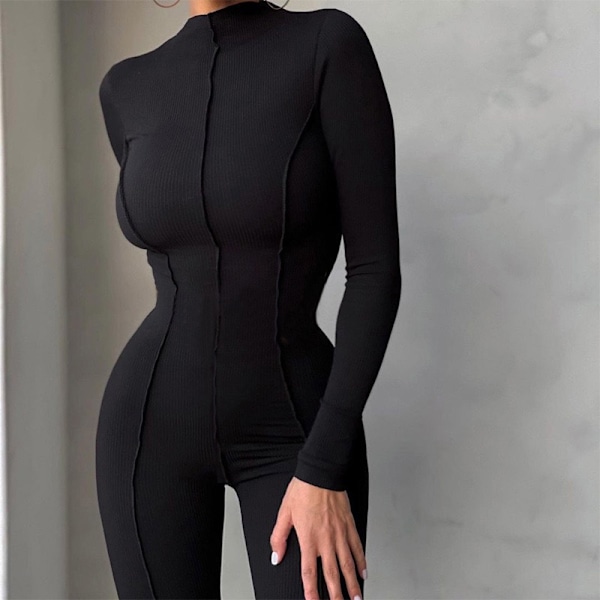 Smal og sexy langarmet jumpsuit