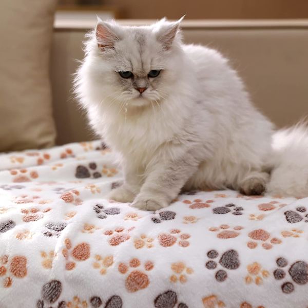 1 pakke 3 tæpper super bløde fluffy premium fleece kæledyrstæppe