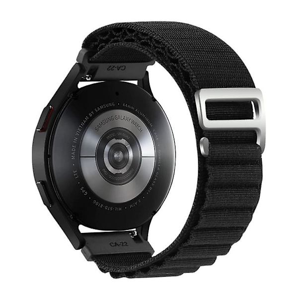 Universell nylonklockarmband för Garmin Forerunner 255s / Venu 2s VEM Black