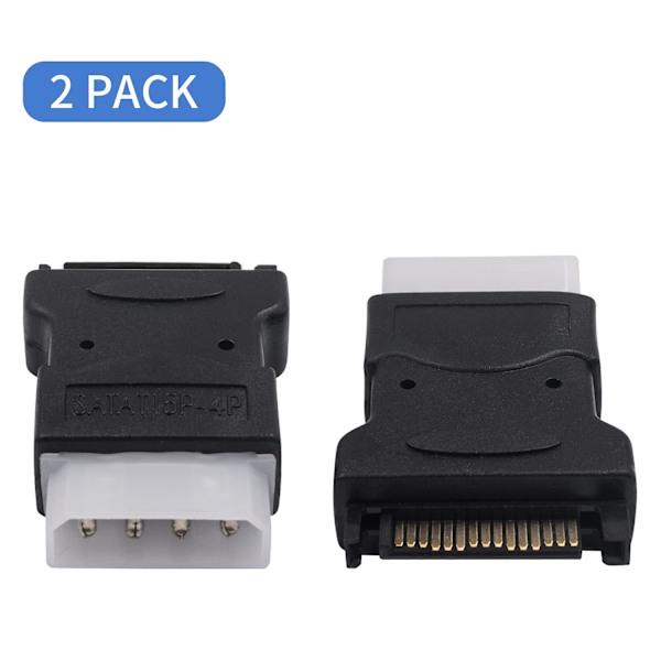 Molex til strøm . 4 Pin Ide Molex Til 15 Pin Hane