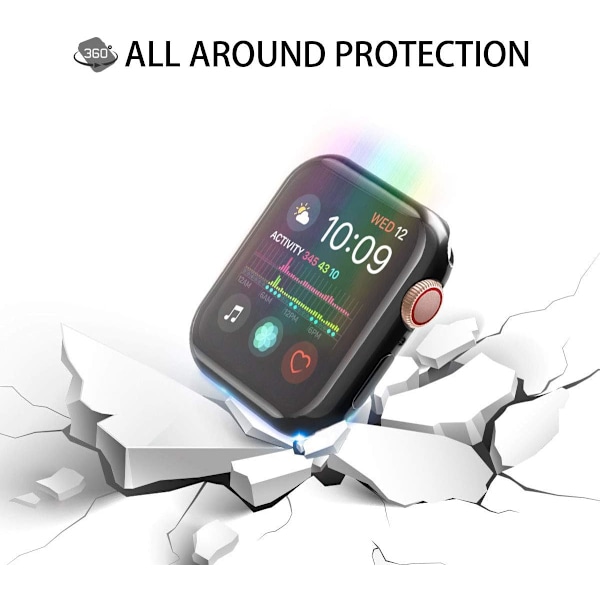 [2-pak] 40 mm etui til Apple Watch Series 6