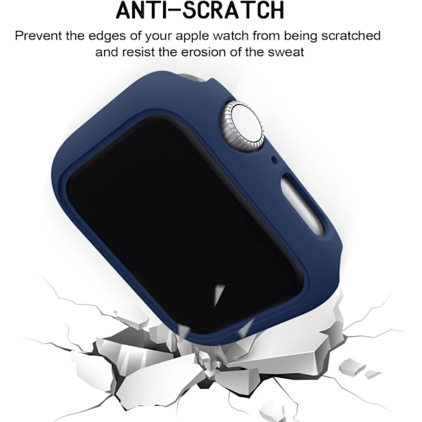 4-pack kompatibla Apple Watch-fodral 41 mm