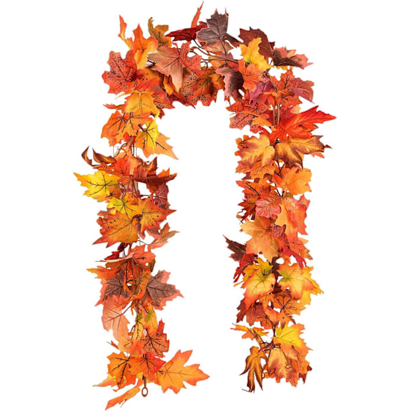 Fall Maple Leaf Garland (2pc)