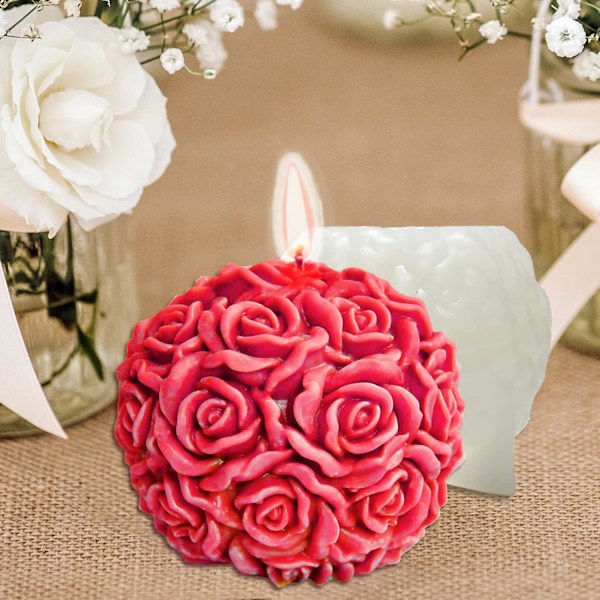 Forme til lysfremstilling, Roses 3D silikoneskabeloner