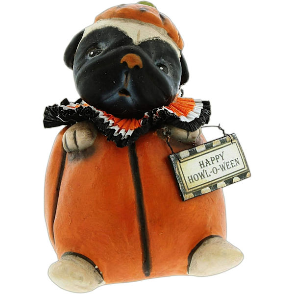 Bethany Lowe 'Happy Howl-O-Ween' Mops Hvalp