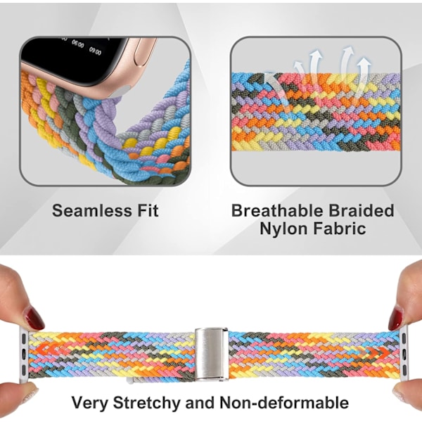 Kompatibel med Apple Watch -band 44mm 40mm 38mm 42mm 41mm