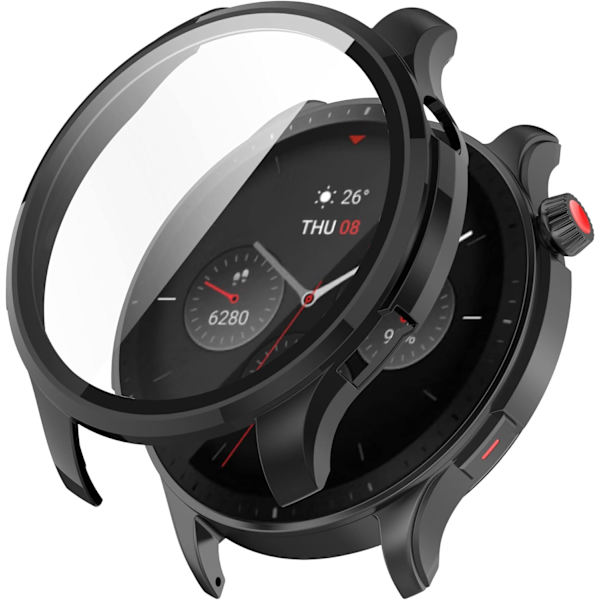 Näytönsuoja Yhteensopiva Amazfit GTR 4:n kanssa (Ei GTR3 Pro:lle) Kotelot Peittävät Naarmuuntumista Estävät Suojaavat Kellon Näytönsuojat Amazfit GTR:lle