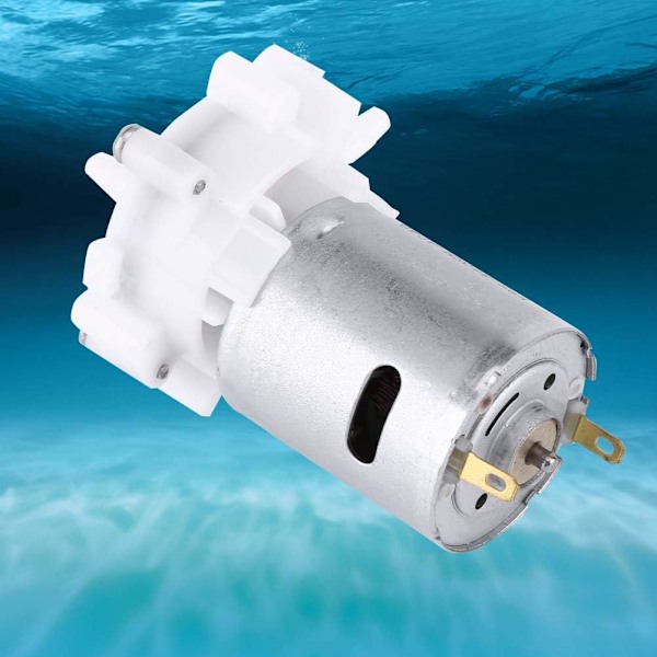 Mini selvansugende tandhjulspumpe til DC 3-12V elektromotor
