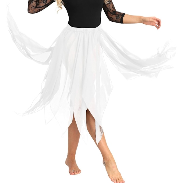 Kvinners Chiffon Hi-Low Lang Dansekjole Lyriske Dansekostymer