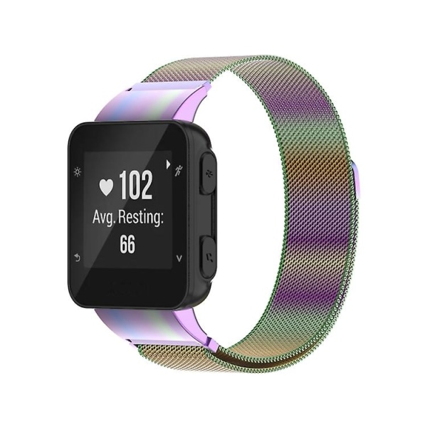 Til Garmin Forerunner 35 / 30 Milanese Watch Band KMX Colorful