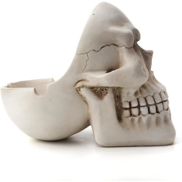 Askebæger Rygning Askebæger Stilfuld Askebæger Ryger Seje Ting til Dit Værelse Rygeartikler Skelet Design Ornament Skrivebordsudsmykning Halloween