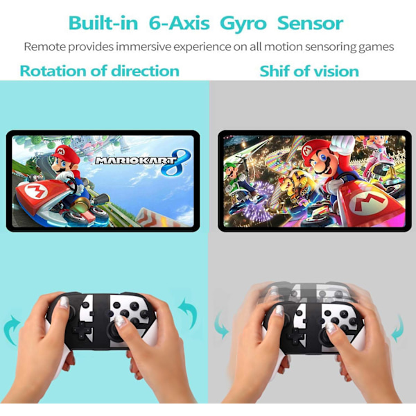 Trådlös styrenhet för Switch/Switch Lite