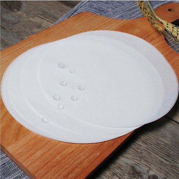 Bakplåtspapper Set (200 st) - Non-Stick Greaseproof Cirklar för Kaktårtbakning och Matlagning