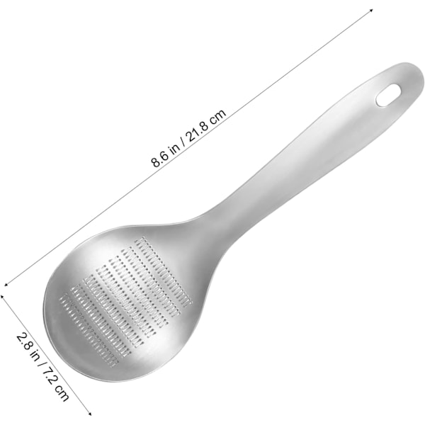 Ingefära kross Vitlökspress Mincer Sked Form Rostfritt stål Hand