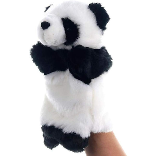 Panda björn handdockor plysch panda plysch