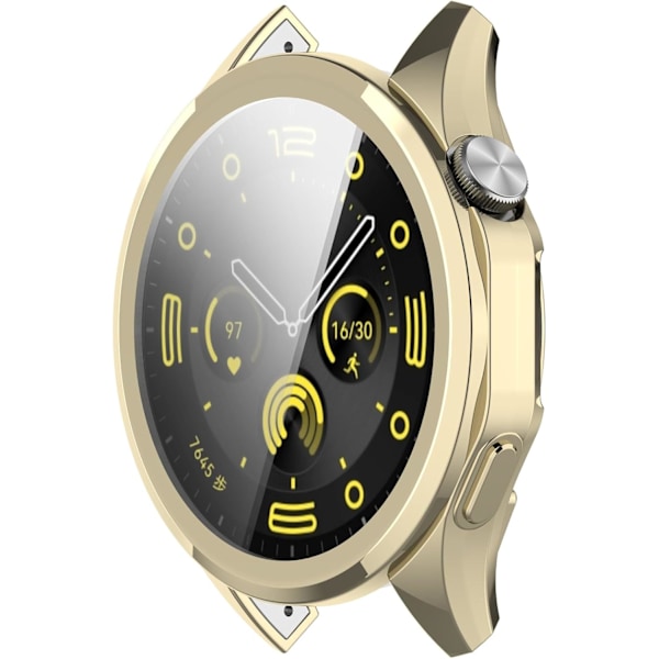 3-pakning Skjermbeskytter Etuier Kompatible med Huawei Watch GT 4 46mm Etui (Ikke for Watch GT4 41mm) Mykt TPU Etui Skjermbeskytter for Watch GT4 46mm Sm