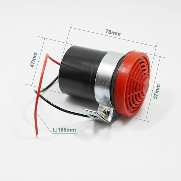 Bilalarm, Universal 12V 105Db Ryggealarm Summer Summer