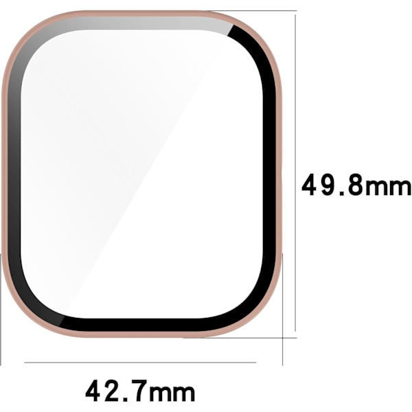 3-pack Skärmskydd Kompatibelt med CMF by Nothing Watch Pro Fodral Smartwatch Tillbehör Reptåligt Fullt Skyddande Skärmskydd