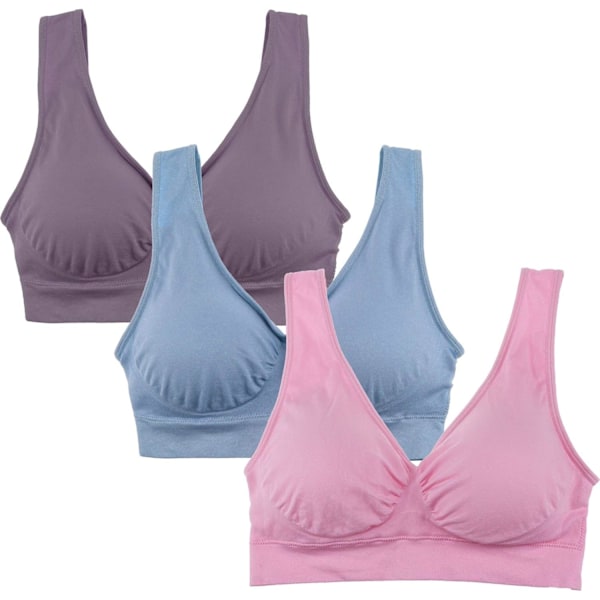 3-pak Dam Ultimate Comfy M Support Sømløs Trådløs