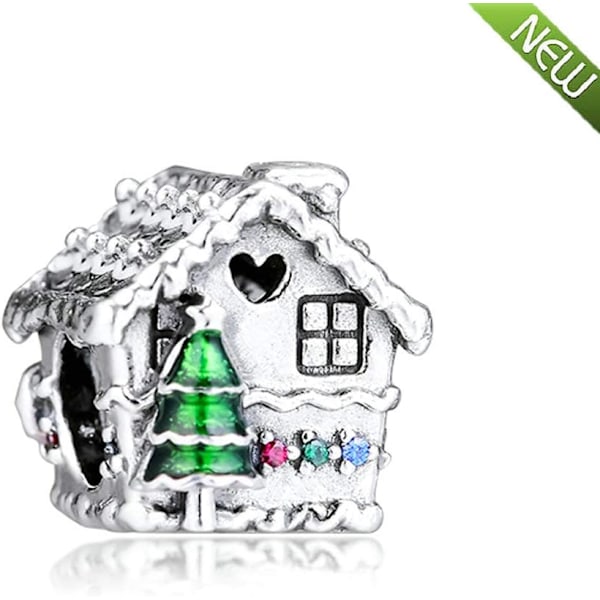 Vinter Jul Perle Pepperkakehus