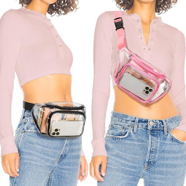 Klar Fanny Pack Godkjent, Veckle Fanny Packs for kvinner