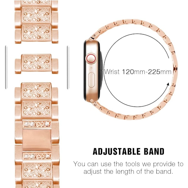 Kompatibel med Apple Watch Band 40 mm med etui