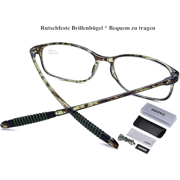 Datorläsglasögon 4-pack blå ljusblockerande glasögon Anti