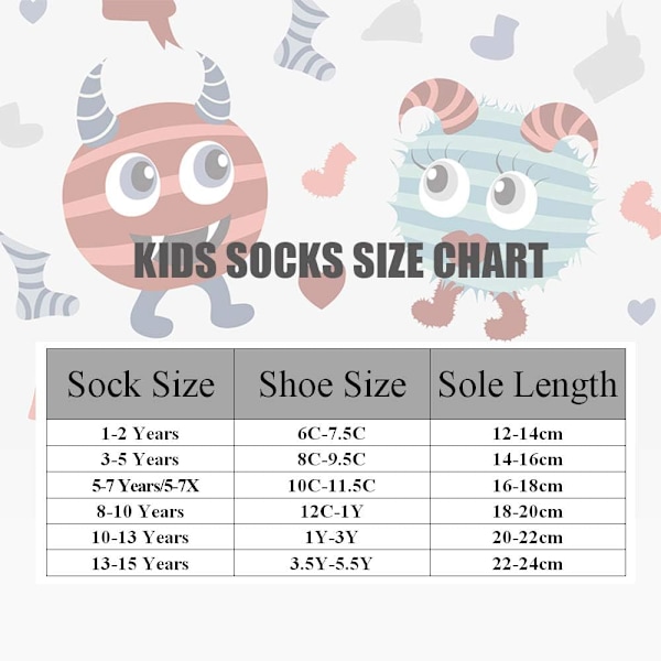 Bys Tjocka Bomullssockor K Varma Sockor Vinter Termiska Crew Sockor Dinosaurie 9032/Bys 8-10 År Dinosaurie 9032/Pojkar 8-10 År