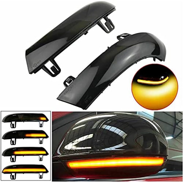 Dynamisk blinklys for VW GOLF 5 GTI V MK5 Jetta Passat B5.5 B6 (2PCS)