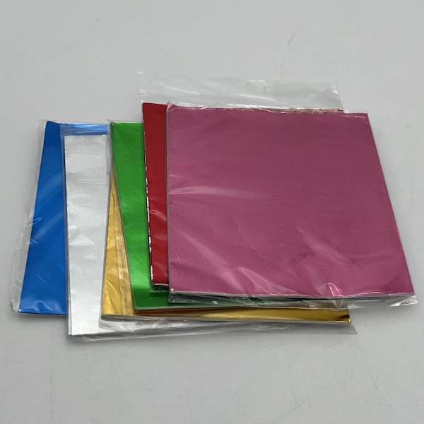Firkantede slikposer i aluminiumsfolie - Perfekt til hjemmelavet karamel