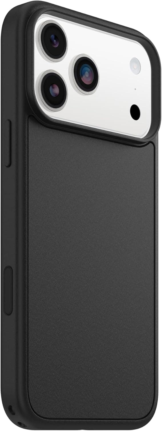 wxsp iPhone 17 Pro Max Symmetry Series -kotelo - Musta Musta
