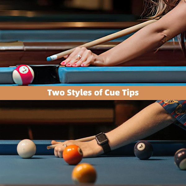 35 st Cue Tips - 10 mm Pool Biljard Ersättningstips