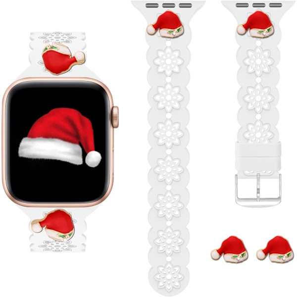 Juleklokkebånd kompatibelt med Apple Watch Band 38mm