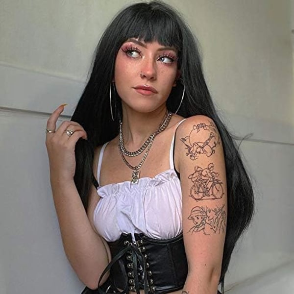 Kvinders PU Læder Bustier Crop Tops Gotisk Punk Snøre Tank Tops Camisole
