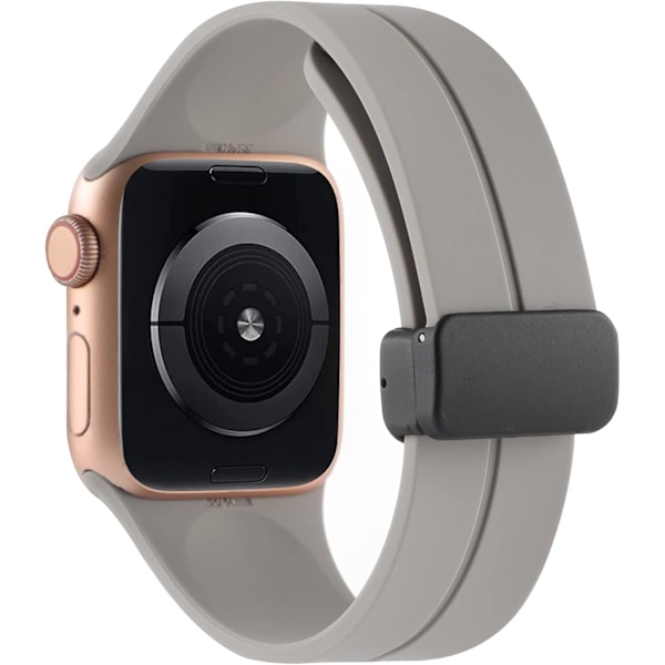 Silikonesportsrem kompatibel med Apple Watch 38mm 40mm