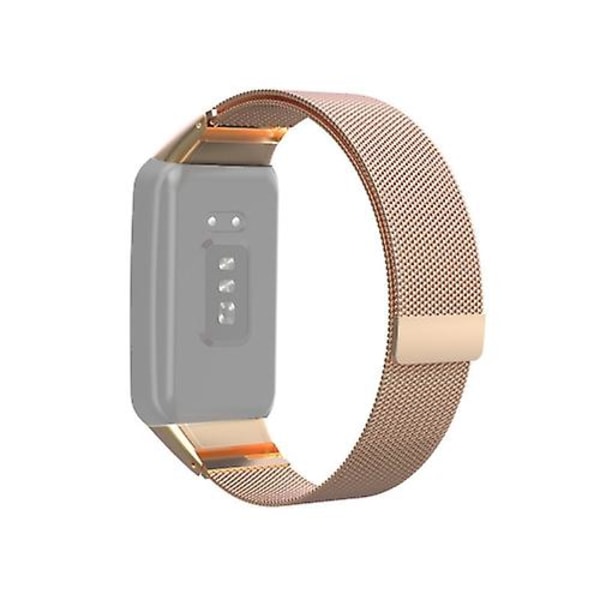 För Oppo Watch Free Nfc Milan Magnetiskt Metall Armbandsur CGM Rose Gold