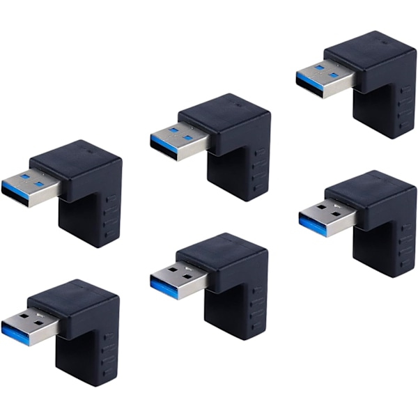 USB 3.0 A han til hun 90 graders vinkel L