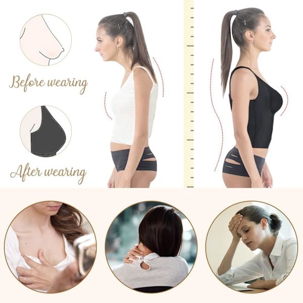 Kvinde corsage korset 4-i-1 talje knappede bh shapewear cincher talje