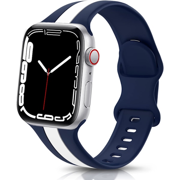 Sportband kompatibel med Apple Watch Band 38mm 40mm 41mm 42mm 44mm