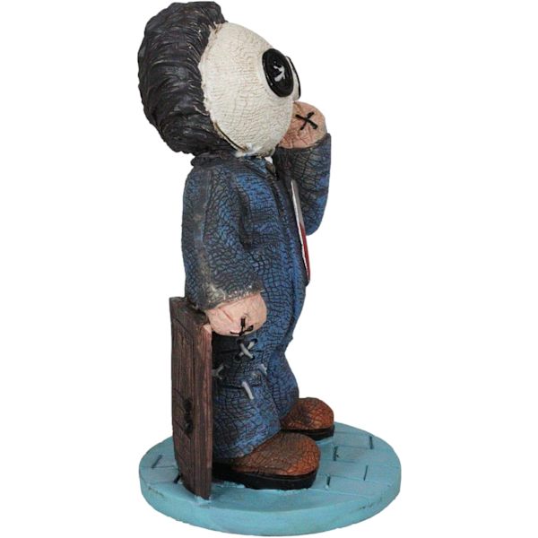Ebros Day of The Dead Pinheadz Monster med Voodoo-stygn Figurine     Samlarobjekt Staty Fantasy Mytiska Varelser Odöda Apokalyps Skräck Michael